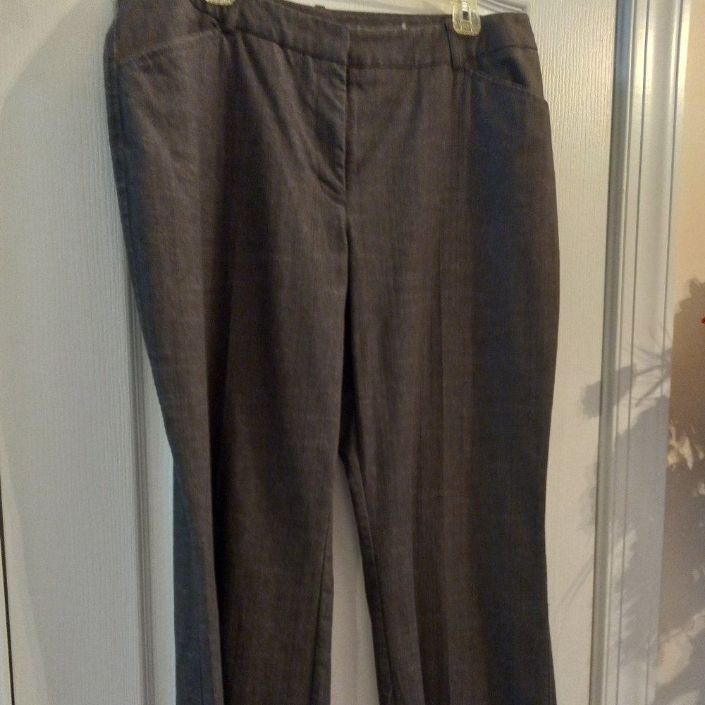 Gray Modern Fit, Worthington 16P Pants